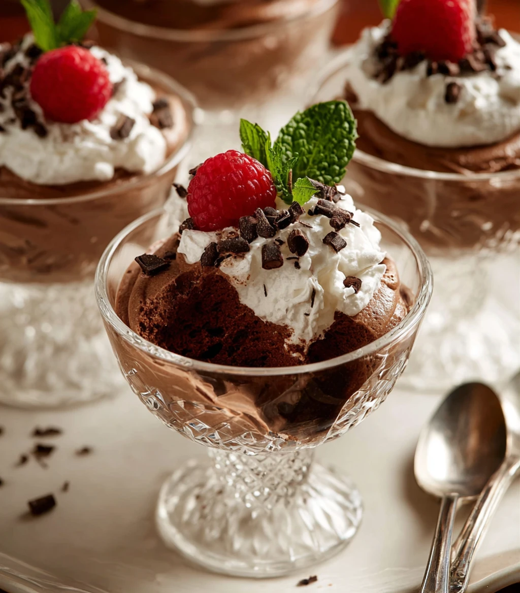 Homemade Chocolate Mousse