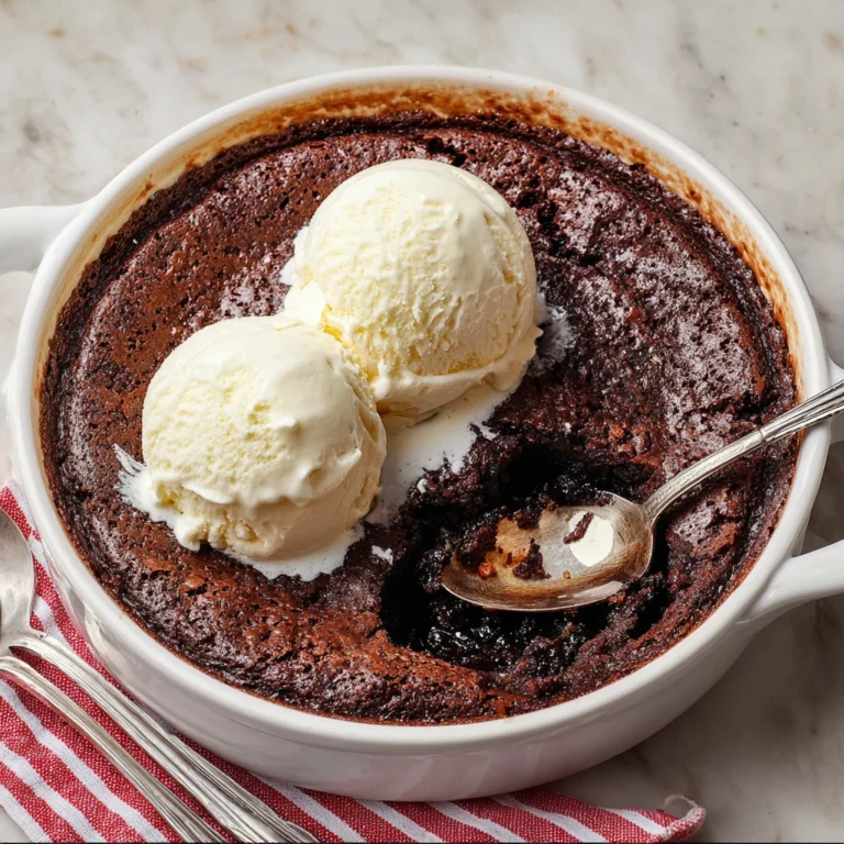 Ina Gartens Brownie Pudding Viral Recipe