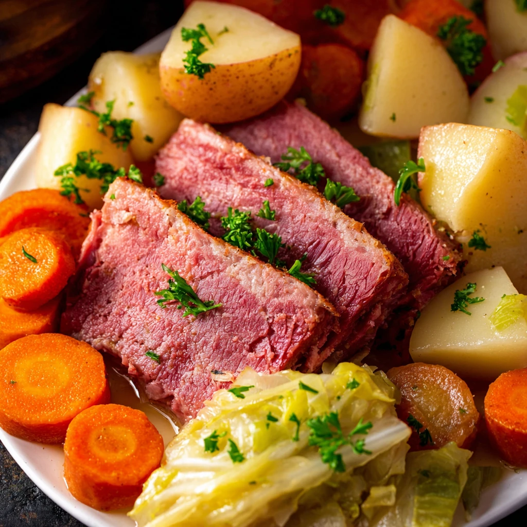 Instant Pot Corned Beef Cabbage