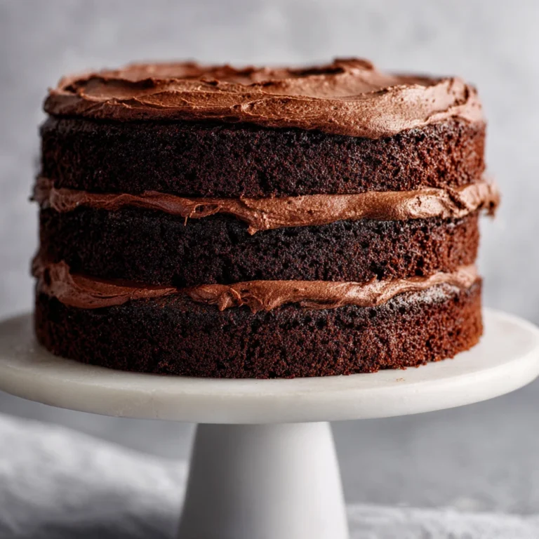 Moist Chocolate Cake