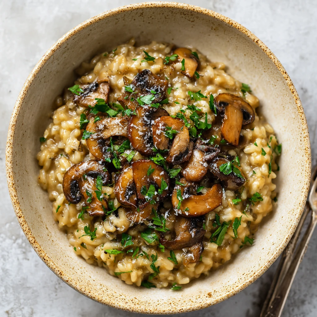 Mushroom Risotto