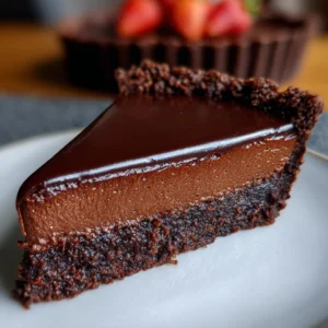 Onweerstaanbare Dutch Chocolate Tart in 3 simpele stappen