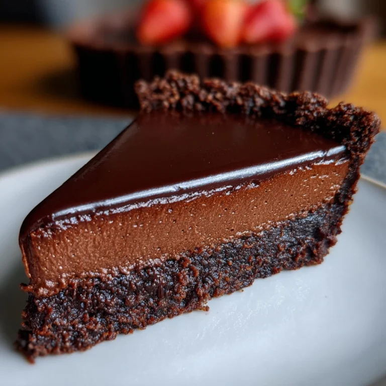 Onweerstaanbare Dutch Chocolate Tart Simpele Stappen