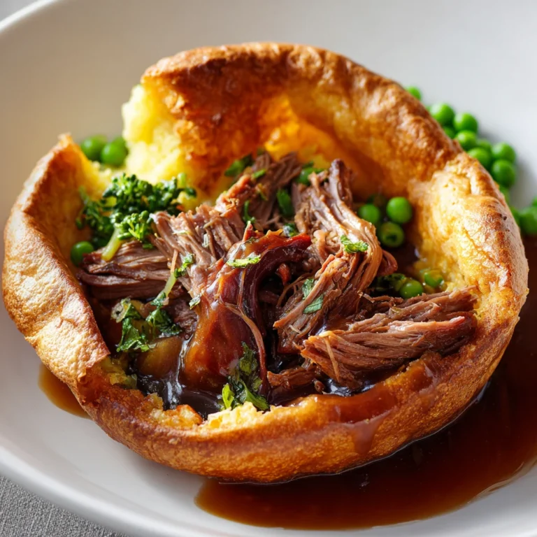 Pulled Beef Yorkshire Pudding