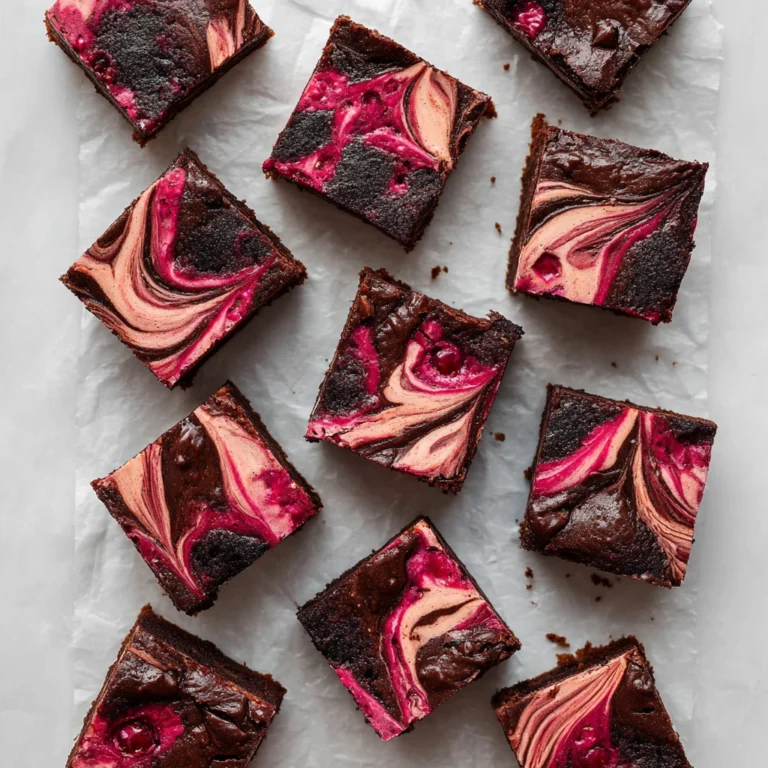 Raspberry Cheesecake Brownies