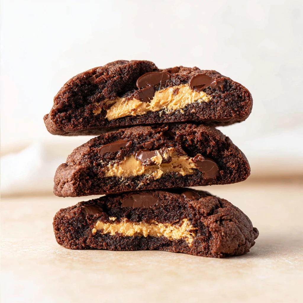 Reeses Double Chocolate Cookies