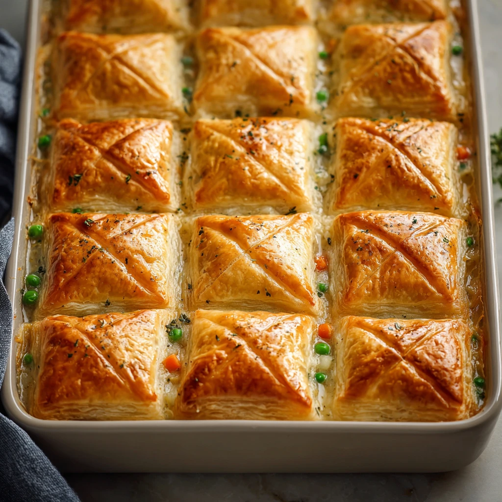 Sheet Pan Chicken Pot Pie