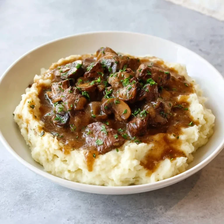 Slow Cooker Mushroom Beef Tips Recipe Easy Mushroom Beef Tips Slow Cooker Best Mushroom Beef Tips Crockpot Recipe Low-fat ...