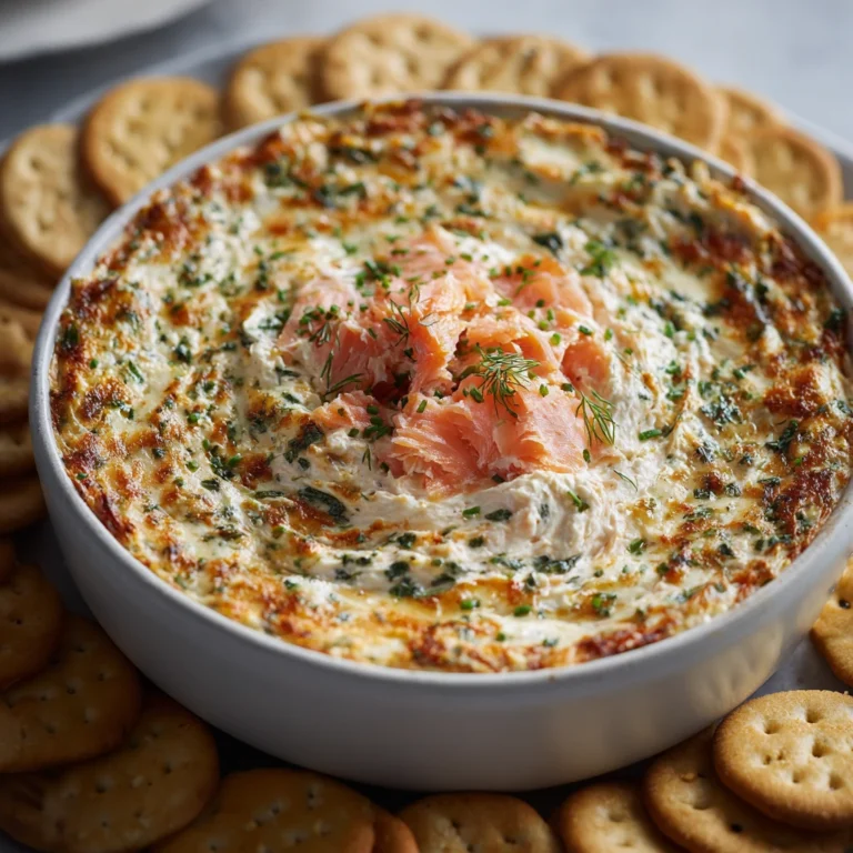 Smoked Salmon Layer Dip