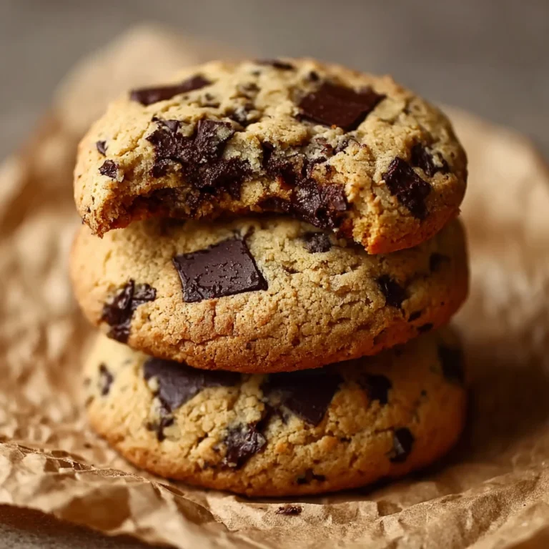 Thick Chocolate Chip Cookies