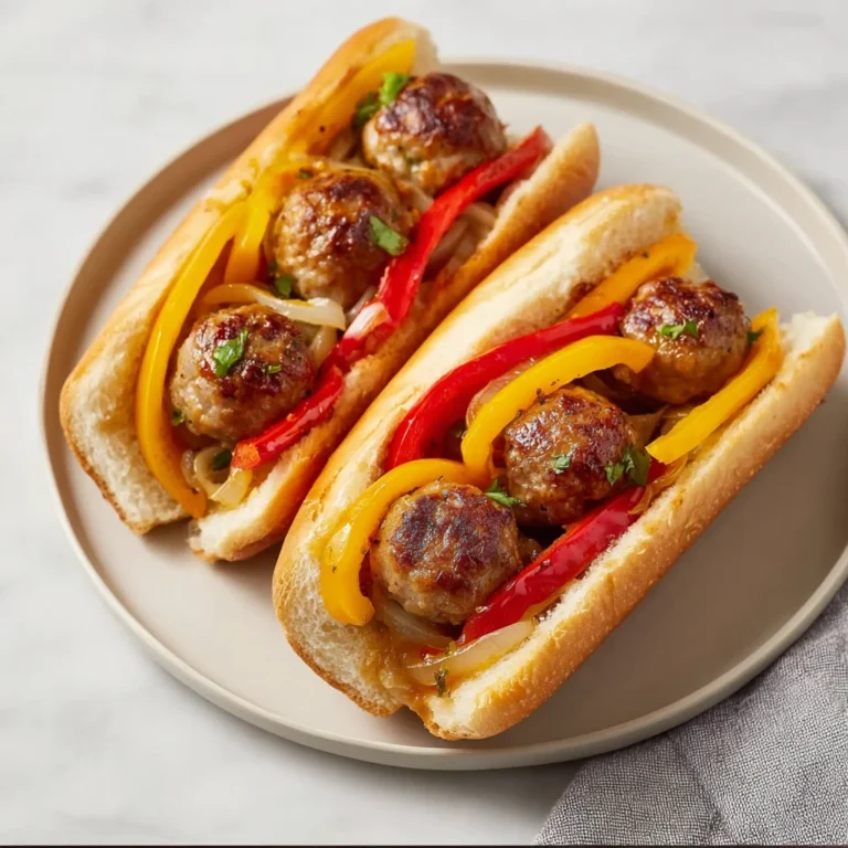 4ingredient Slow Cooker Sausage Onions