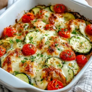 Best Mediterranean Chicken Zucchini Bake You’ll Ever Make
