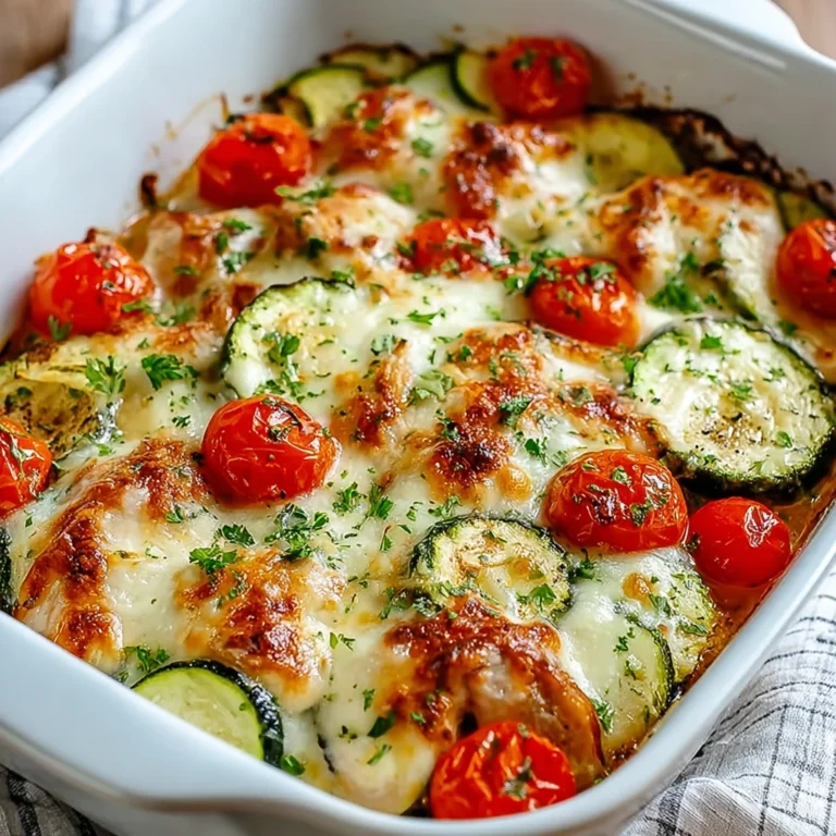Mediterranean Chicken Zucchini Bake Youll Ever Make