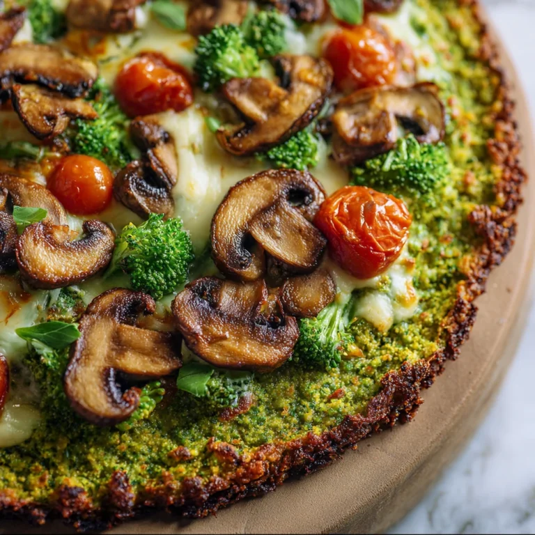 Broccoli Crust Pizza