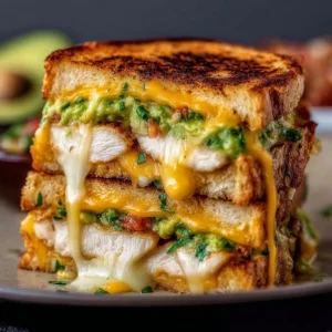 Chicken Avocado Melt Sandwich