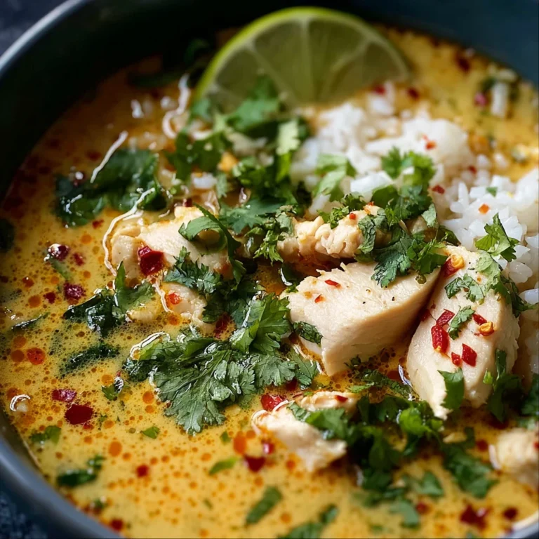 Coconut Chicken Brothy Rice