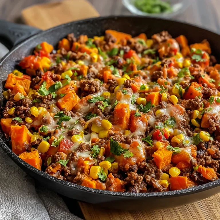 Create Flavorpacked Cheesy Texmex Ground Beef Sweet Potato