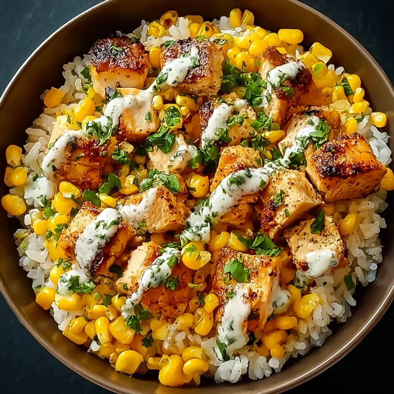 Create Street Corn Chicken Rice Bowl Minutes