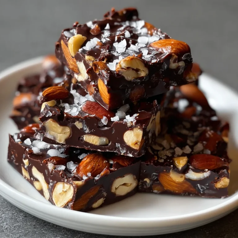 Dark Chocolate Nut Bars