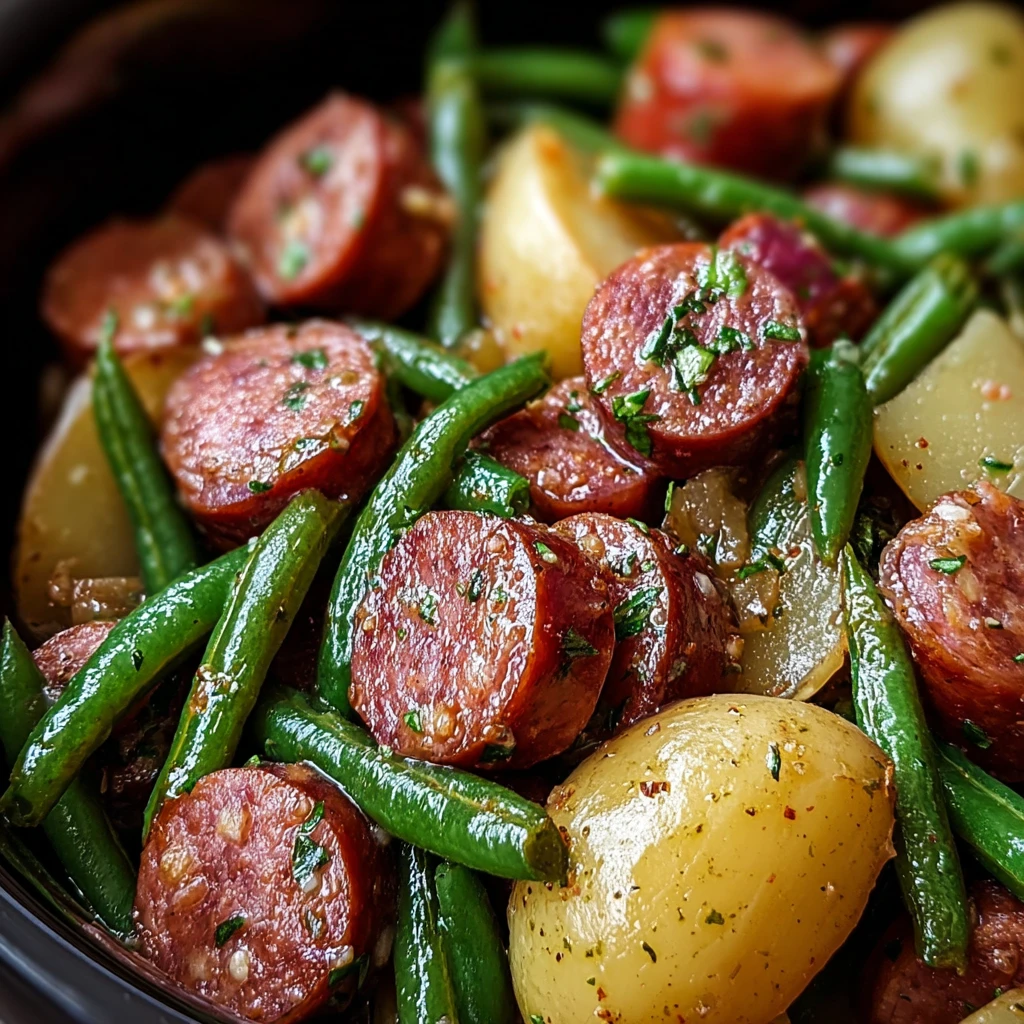 Discover Crockpot Kielbasa Green Beans Recipe That Will