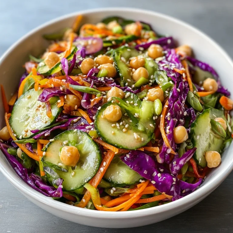 Discover Freshness Asian Cucumber Chickpea Slaw