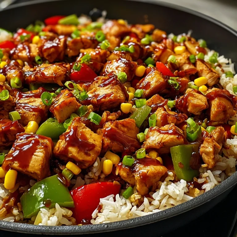Discover Onepan Bold Honey Bbq Chicken Rice Recipe