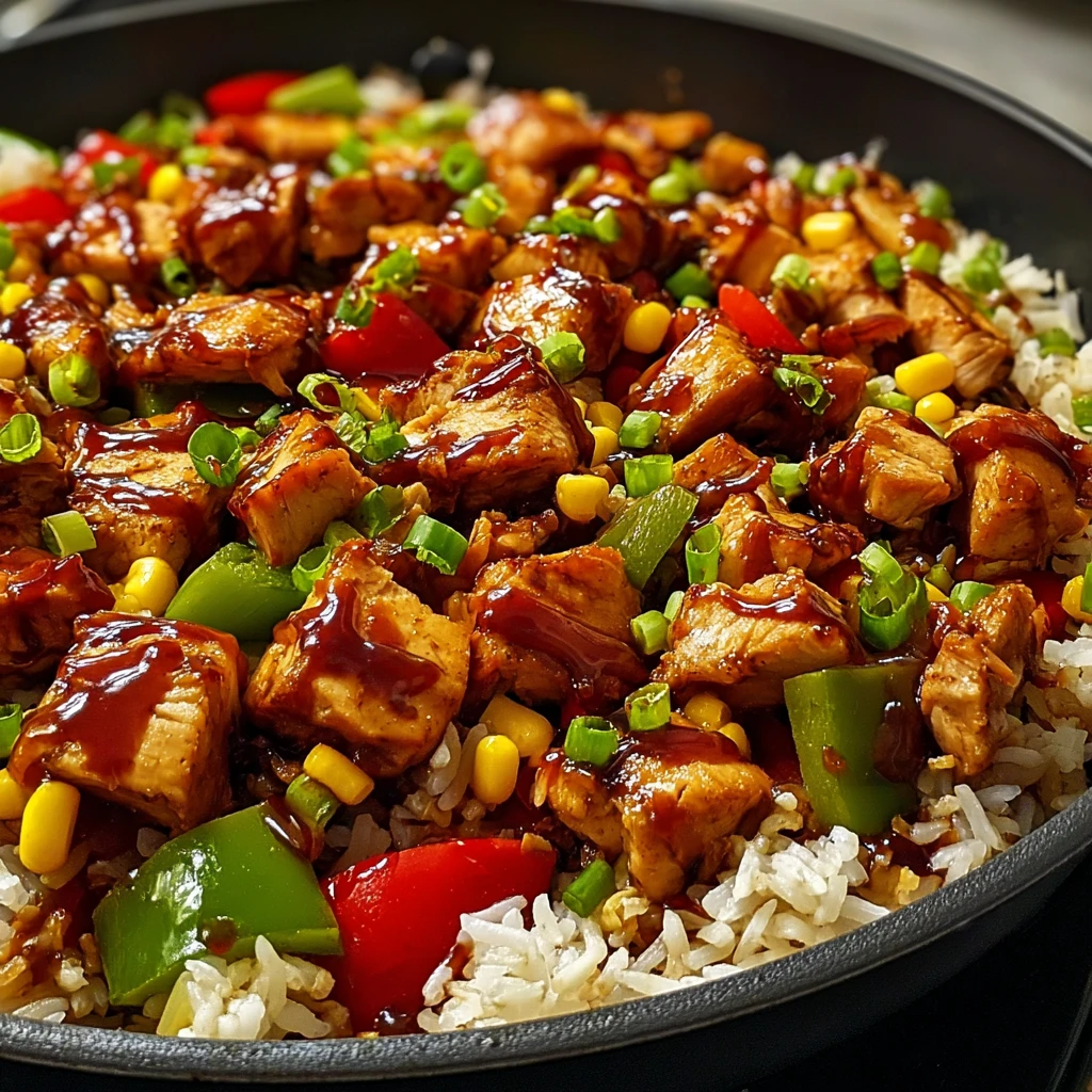 Discover Onepan Bold Honey Bbq Chicken Rice Recipe