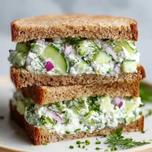 Easy Cucumber Salad Sandwiches: 10 Simple Steps for Fresh Lunch