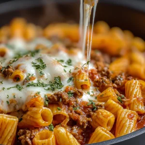 Enjoy Easy One Pot Beefaroni for a Quick Family Dinner!
