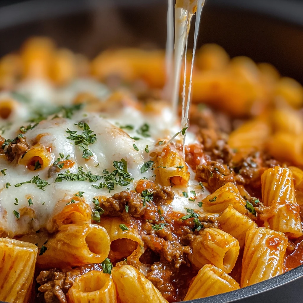 Enjoy One Pot Beefaroni Family Dinner
