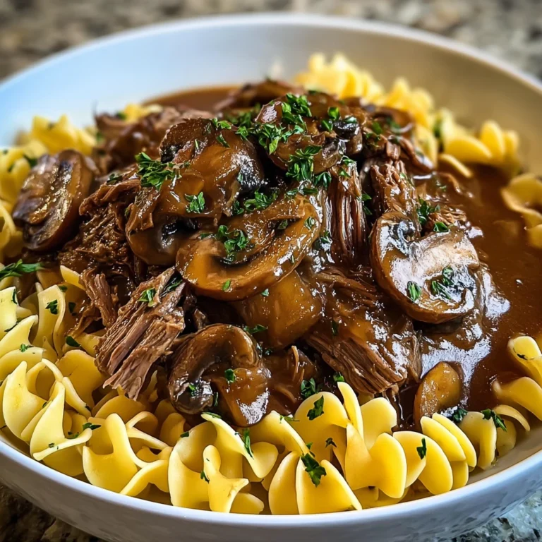 Experience Comfort Crockpot Beef Noodles Tonight