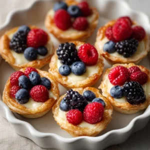 Fruit & Cream Cheese Breakfast Pastries