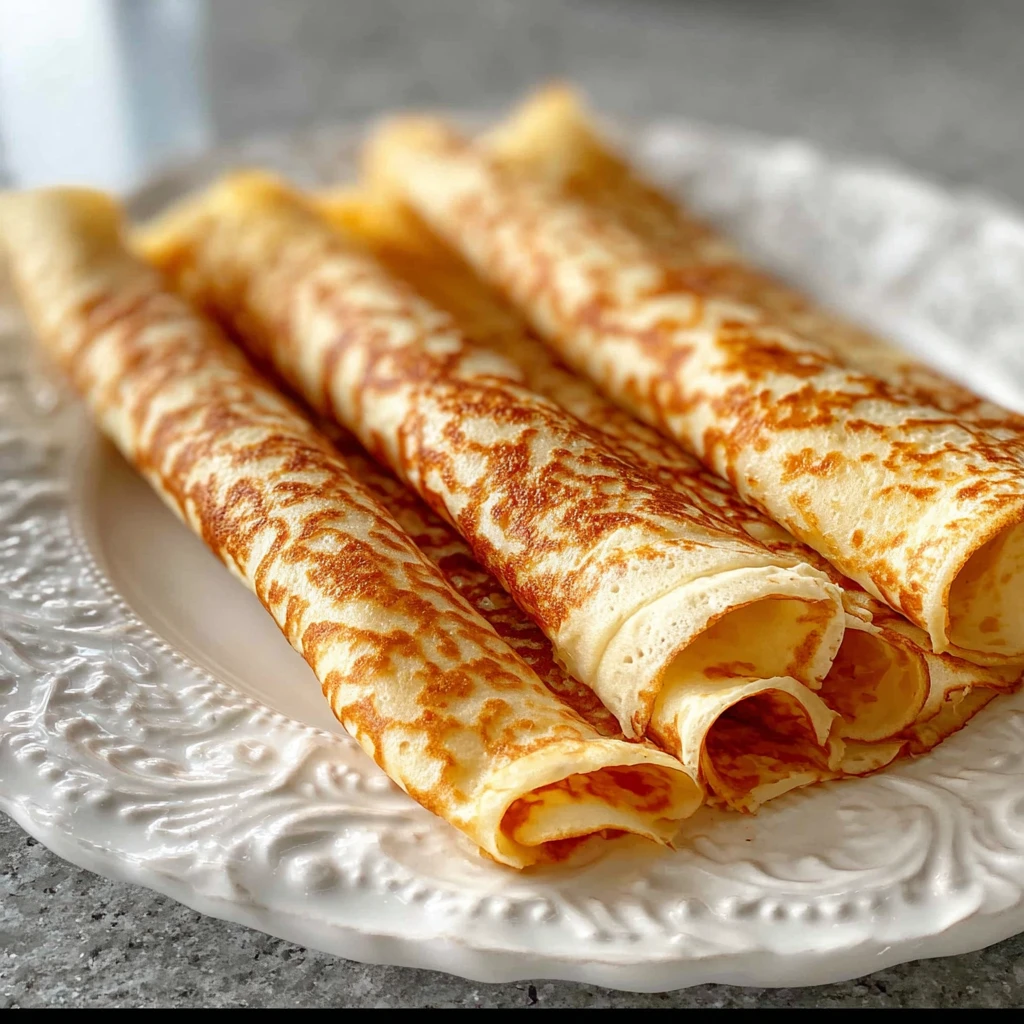 High Protein Oatmeal Crepes