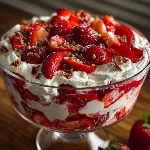 Indulge in the Amazing Strawberry Crackle Salad Recipe Today!