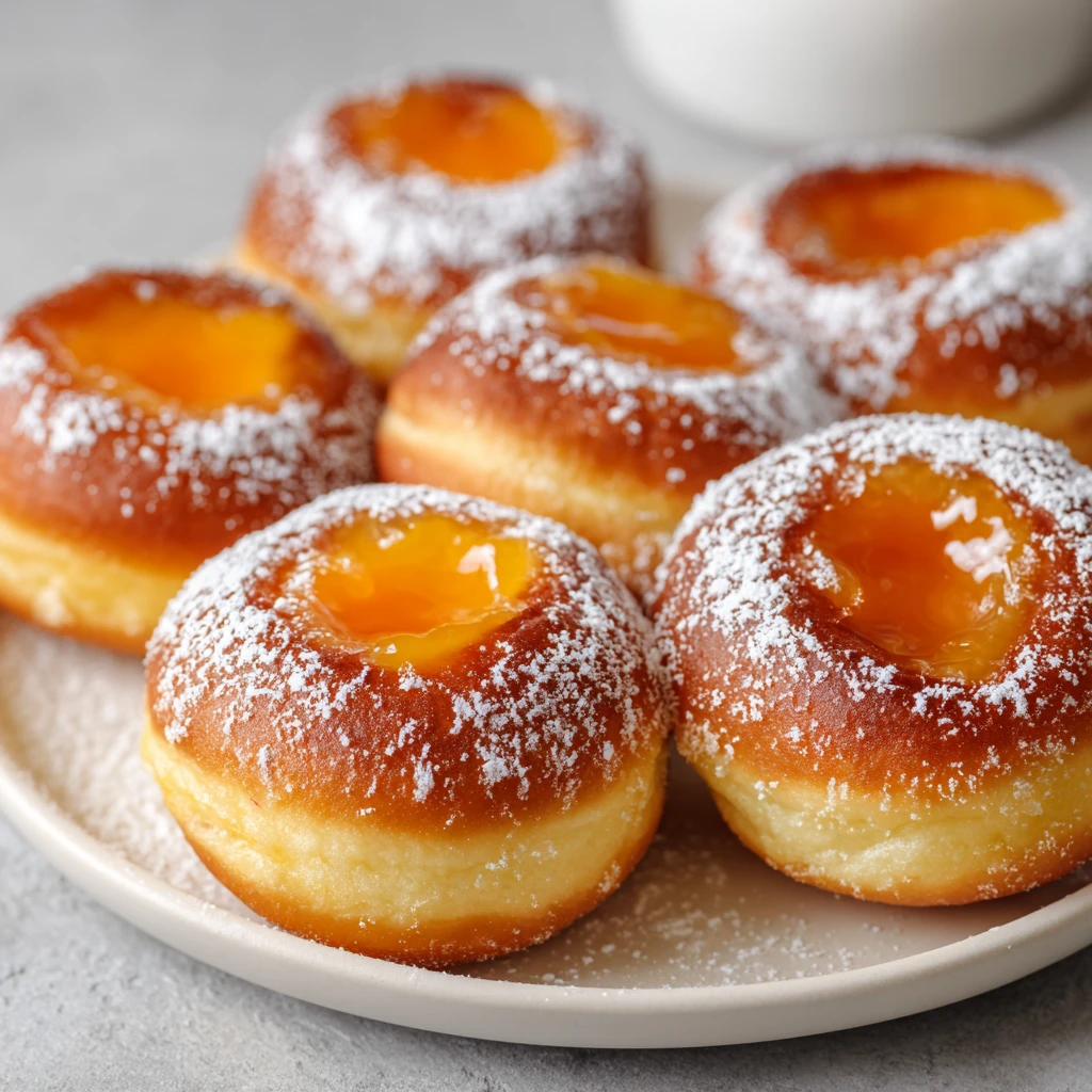 Leche Flan Doughnuts