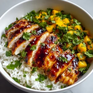 Make Asian Mango Glazed Chicken in Just 30 Minutes!