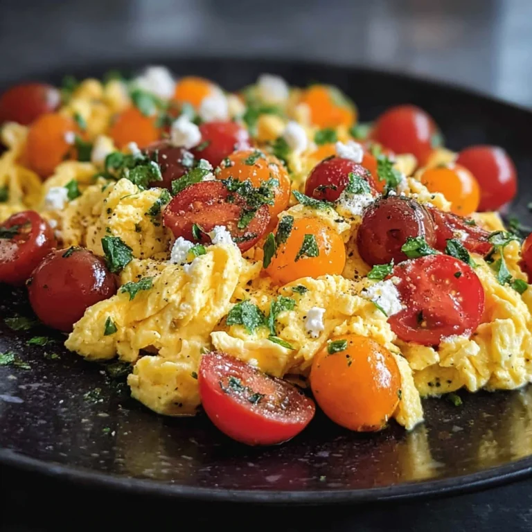 Mediterranean Scrambled Eggs