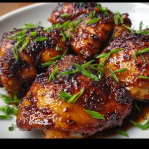 Miso Chicken Thighs