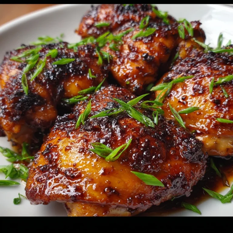 Miso Chicken Thighs