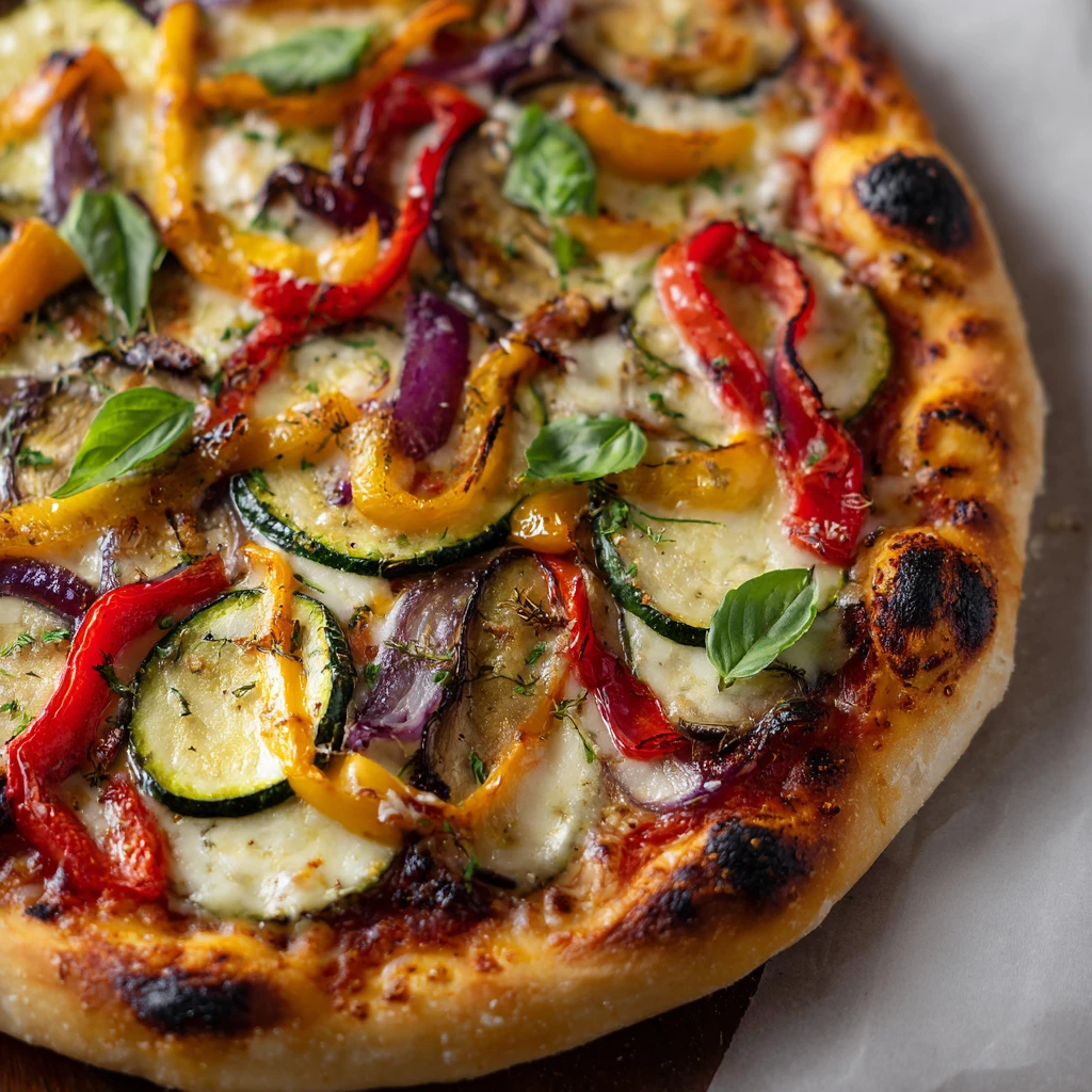 Roasted Veggie Pizza