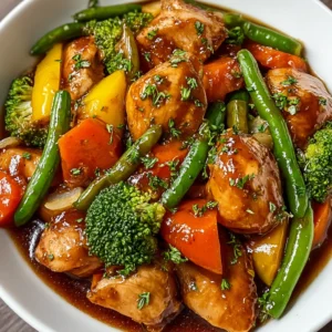 Savor the Flavor of Slow Cooker Honey Garlic Chicken and Veggies
