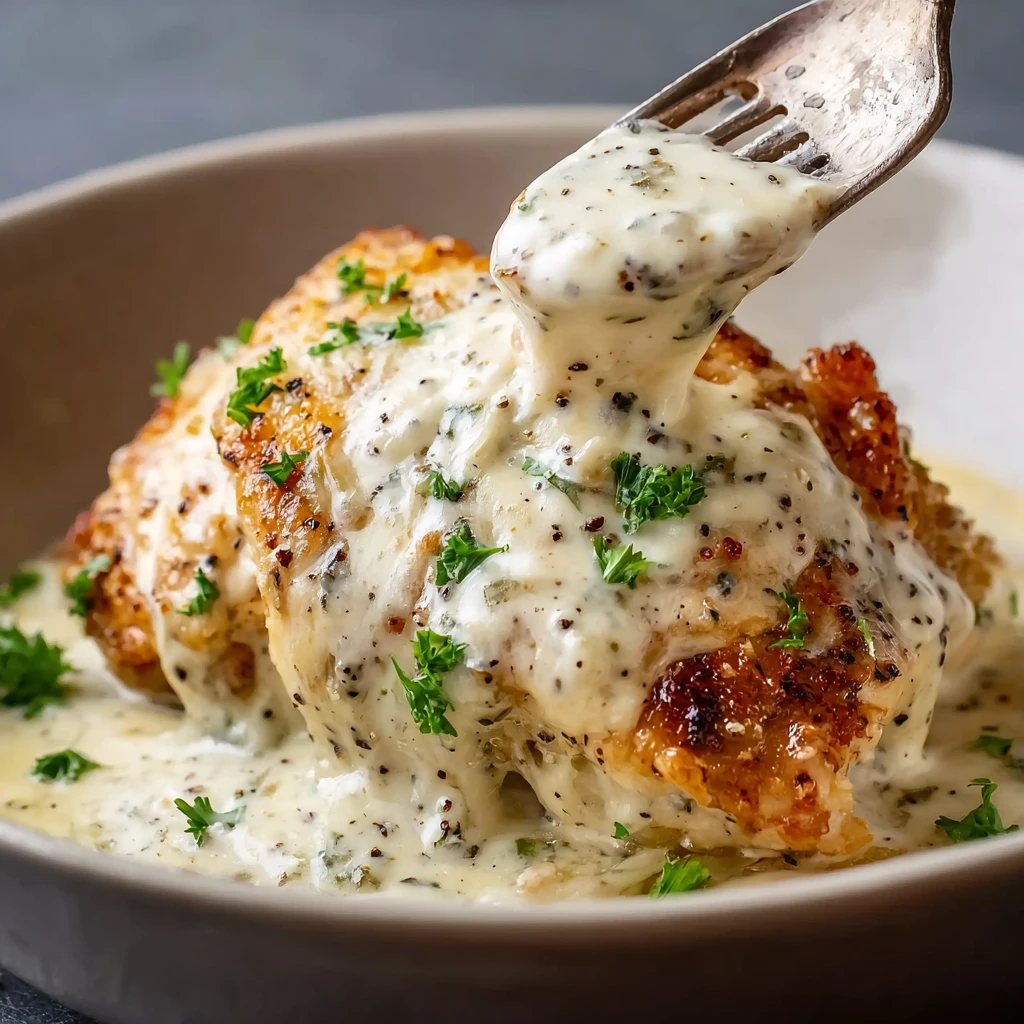 Slow Cooker Cheesy Mozzarella Chicken