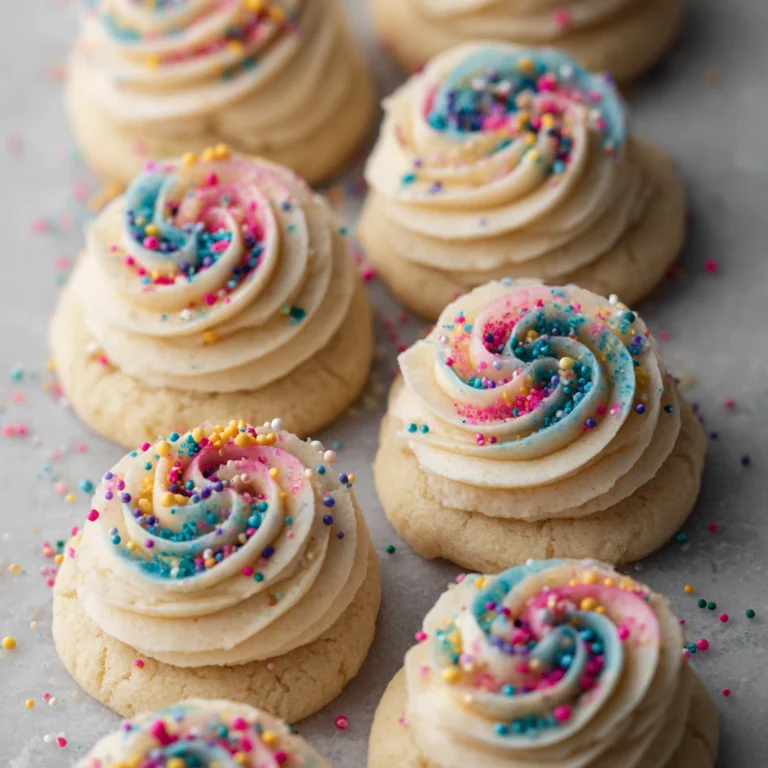 Vanilla Bean Butter Cookies