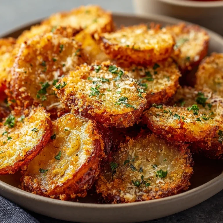 Viral Crispy Garlic Parmesan Crusted Potatoes