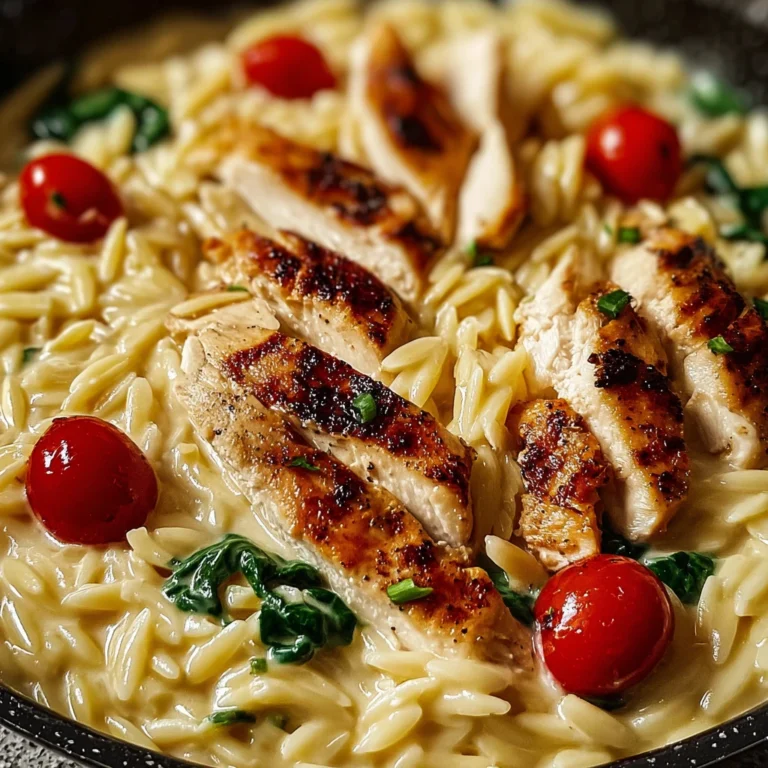 Whip This Creamy Orzo Chicken Just Minutes