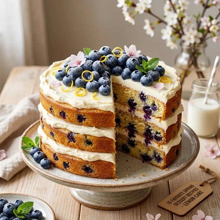 Favorite Spring Dessert Recipes