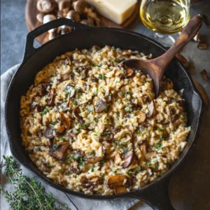 BEST Mushroom Risotto Recipe