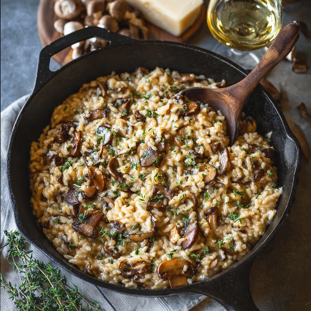 Mushroom Risotto Recipe