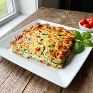 Create a Wholesome Cottage Cheese and Veggie Bake Today!