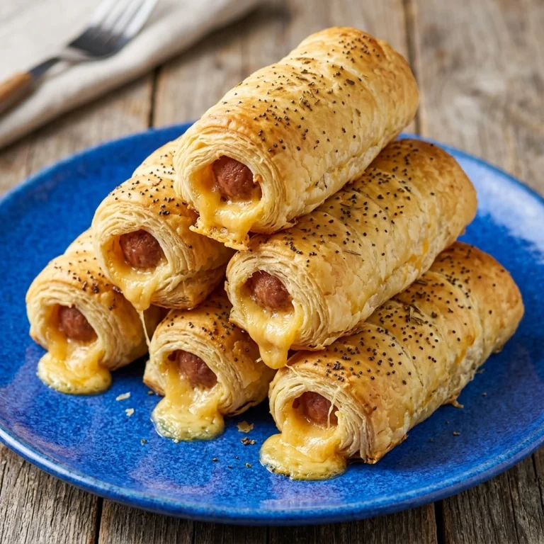 the Ultimate Ham and Cheese Puff Pastry Sticks recipe image